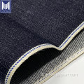 14oz japonês cross slub selvedge jeans tecido